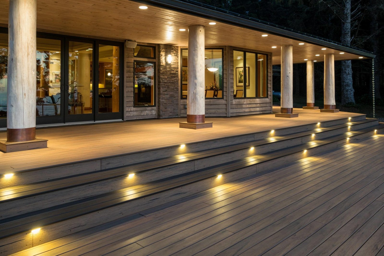 Custom deck and outdoor living space by Busy Beaver Construction - Calgary's premier deck builder - Slide 4